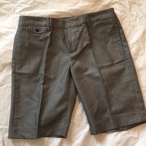 GAP size 2 light charcoal shorts